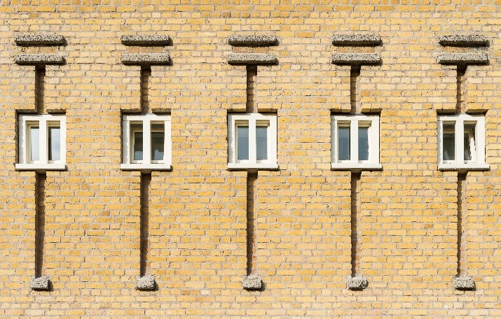 After: Traditionally produced brick made especially for the project was used to restore damaged surfaces throughout the complex [credit: Bas Kooij for Molenaar & Co. architecten] 