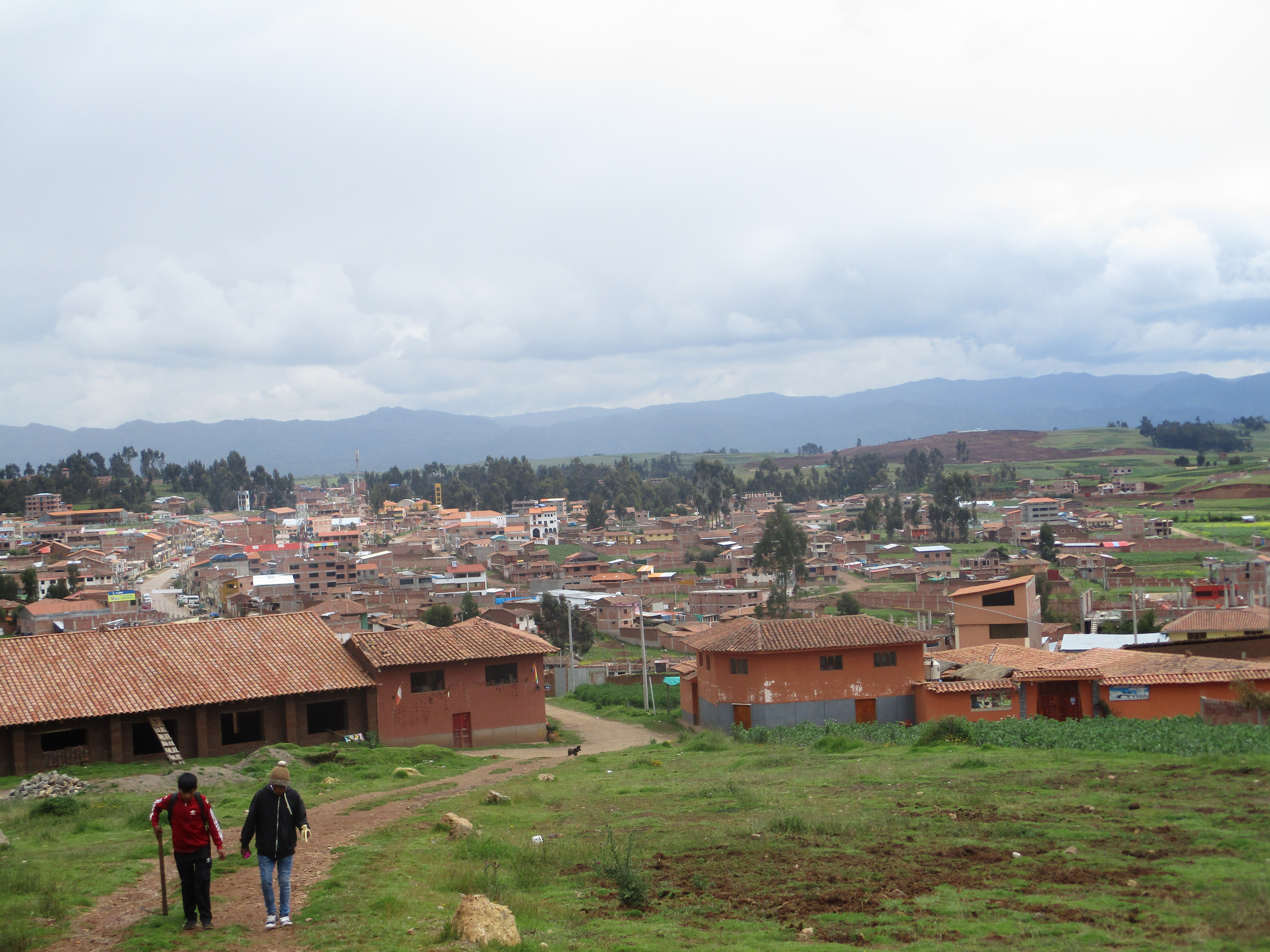 The urban landscape of Chinchero, 2019.
