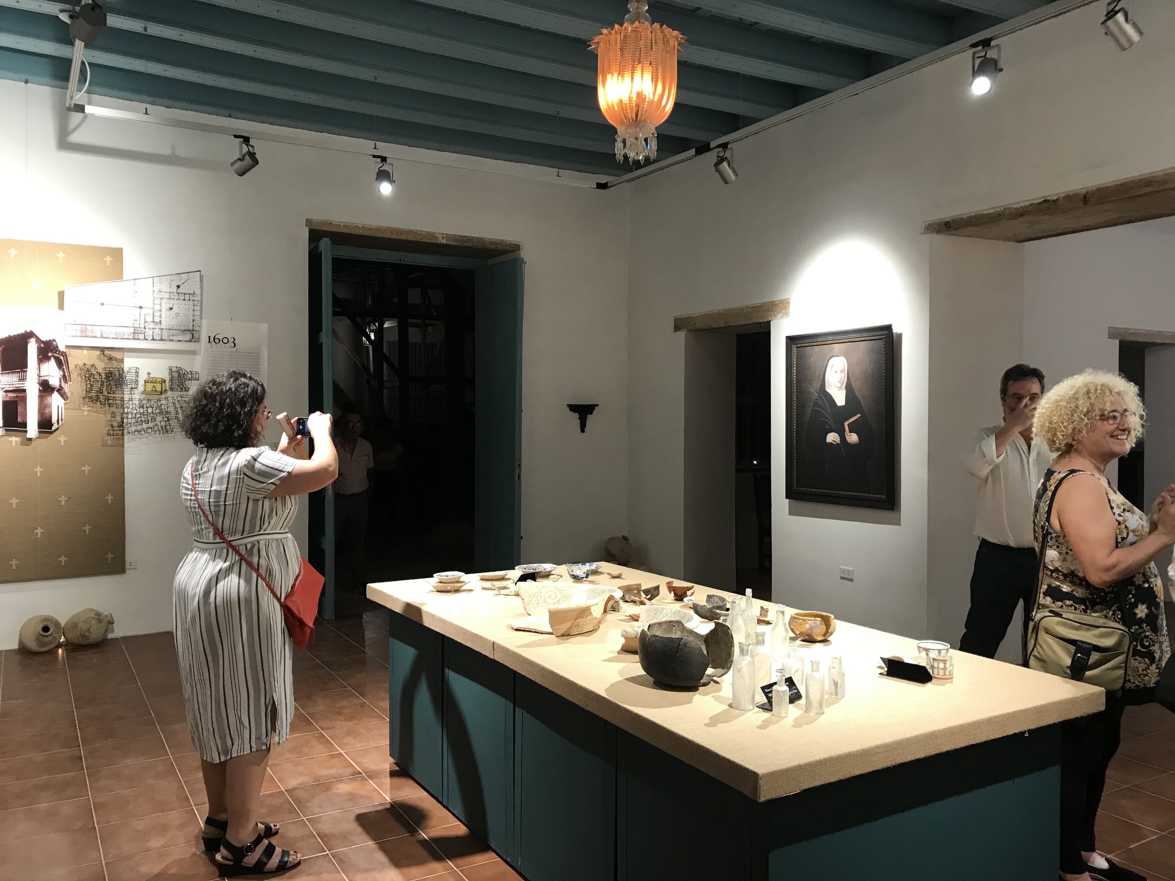 Artifacts at the Casa del Marino, 2019