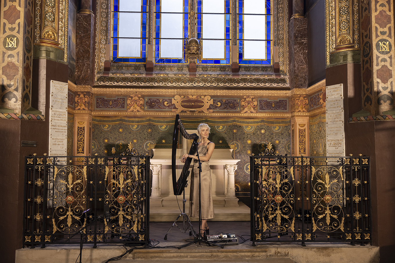 Naomi Greene. launch of the World Monuments Fund France. Saint-Eustache Church. Paris. France. 16/09/2023 © david atlan