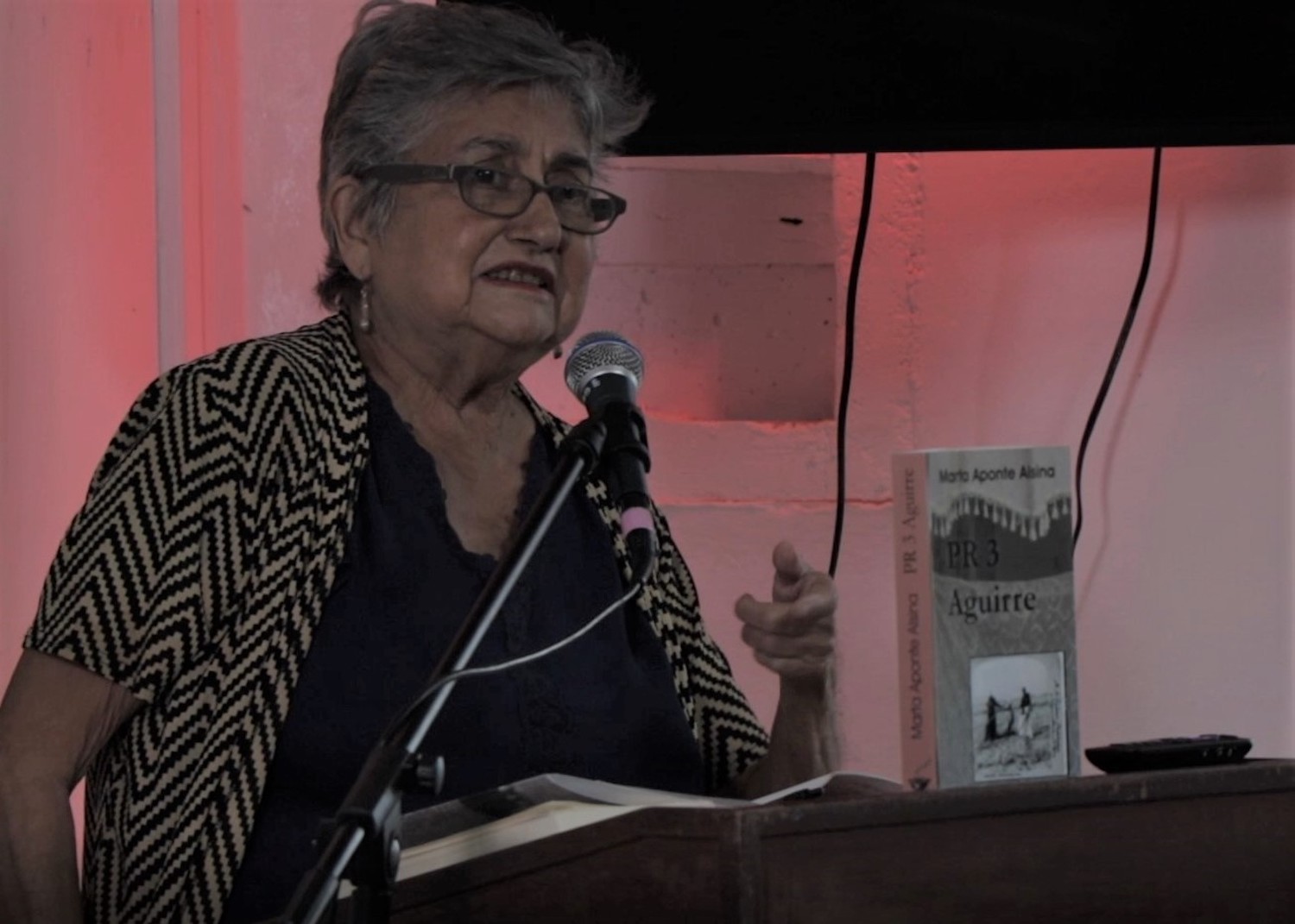 Marta Aponte Alsina presents her book, Aguirre PR3.