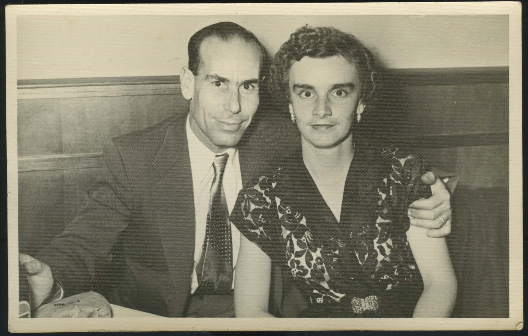 Myra and her late husband, Nick.