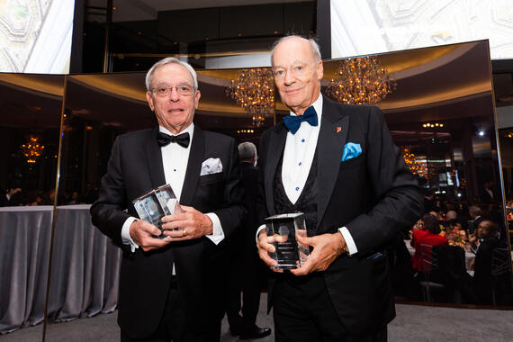 2018 Hadrian Award Honorees, Dr. Eusebio Leal Spengler and Prince Amyn Aga Khan