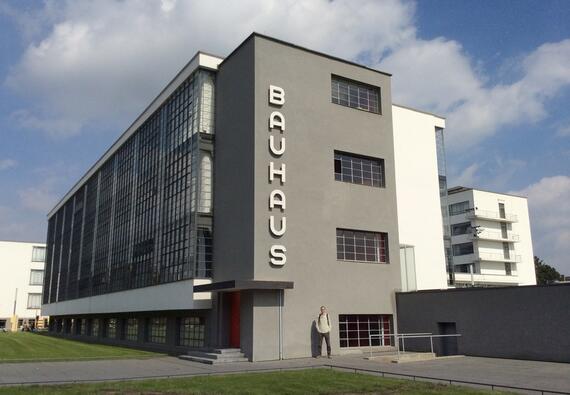 The Bauhaus workshop wing