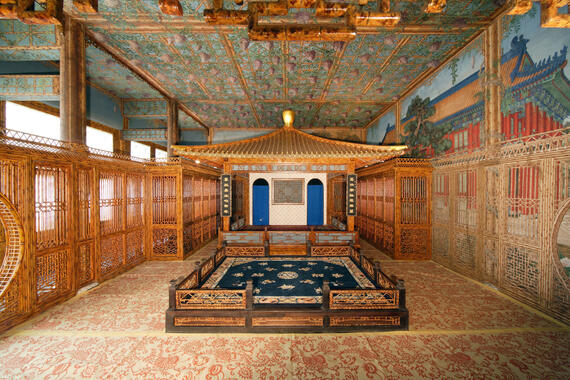 Theater Room at Palace Museum in Beijing