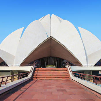 Lotus Temple, Bahá'í House of Worship (1986) 