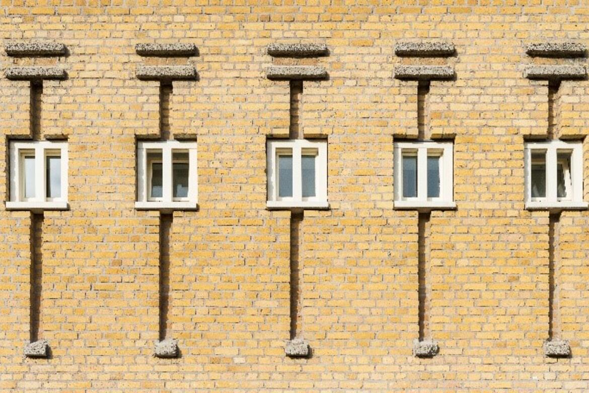After: Traditionally produced brick made especially for the project was used to restore damaged surfaces throughout the complex [credit: Bas Kooij for Molenaar & Co. architecten] 