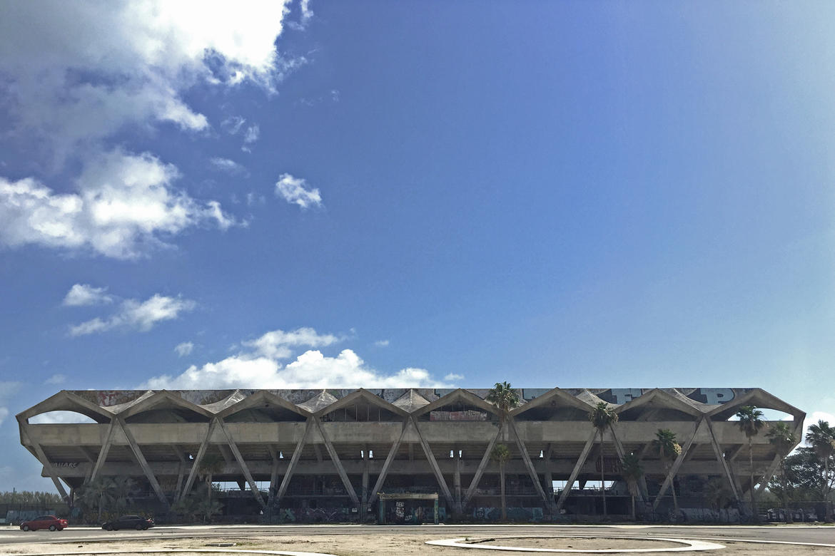 Miami Marine Stadium, summer 2018. 