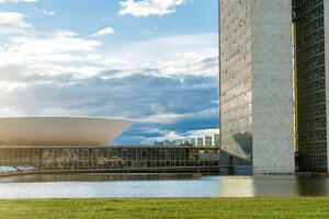View of Brasilia Congress, Brazil
