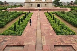 Historic Mughal Gardens of Agra, India