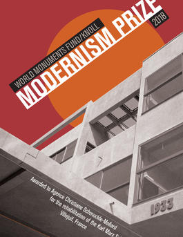 2018 WMF/Knoll Modernism Prize publication front cover