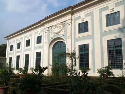 Limonaia At Boboli Gardens and Garden of Villa Medici At Castello ...