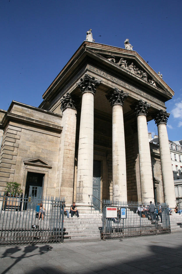 Façade of Notre-Dame de Lorette, 2015