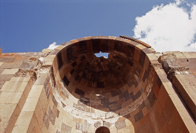 View of the dome from below, 1995
