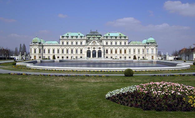 The south façade of the Belvedere, 2007