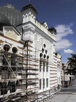 South façade, 2004
