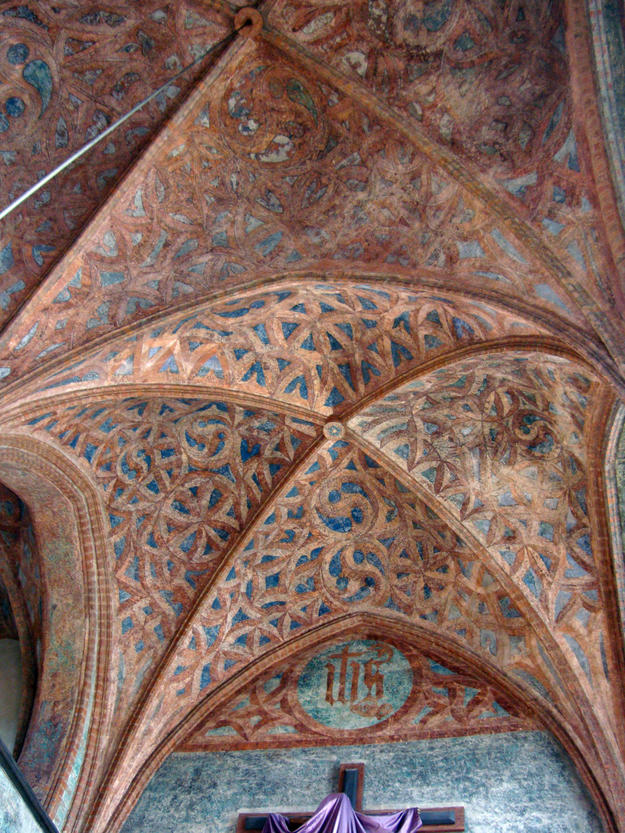 Ornate vaulted ceiling, 2009