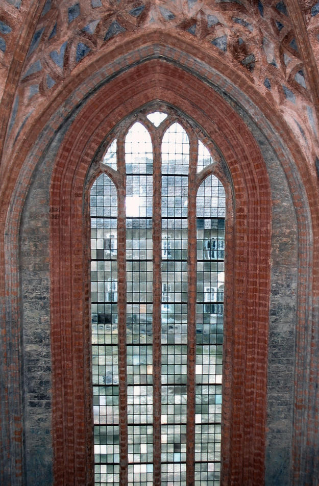 Window in the south nave, 2004
