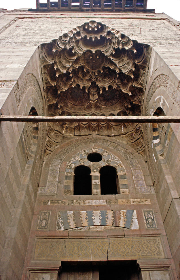 Entrance detail of the Um al-Sultan Shaaban Mosque, 2002