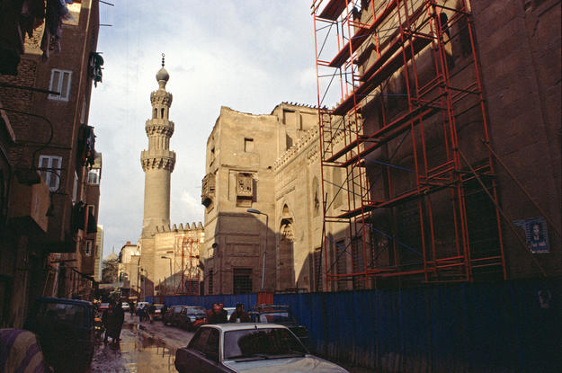 Minaret of the Um al-Sultan Shaaban Mosque, 2002