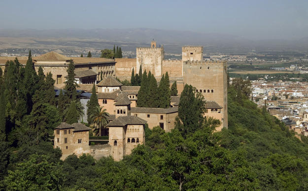 View of the Alhambra from a distance, 2011