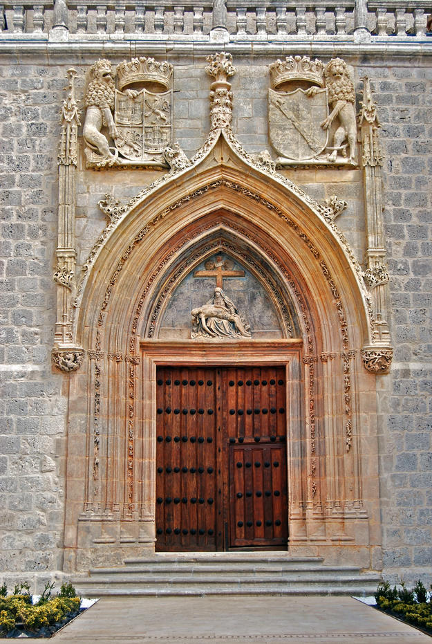Portal after conservation , 2011