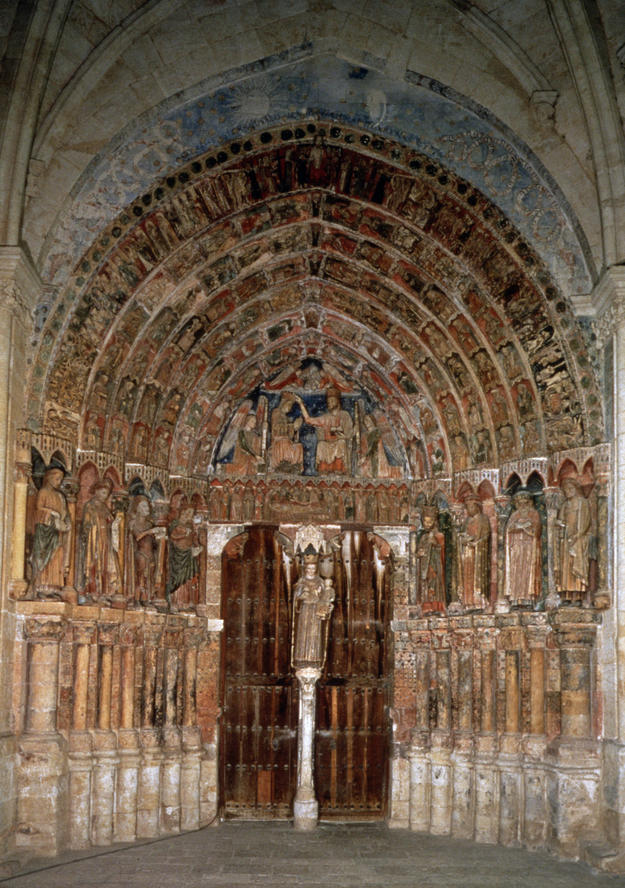 Portal after conservation, 1996