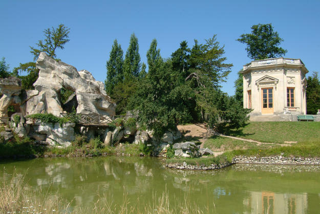 Belvedere Pavilion with its neoclassical style , 2010