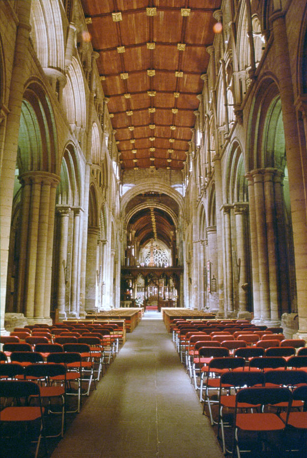 Beyond its historical significance, the abbey is a parish church open for worship daily, 2001