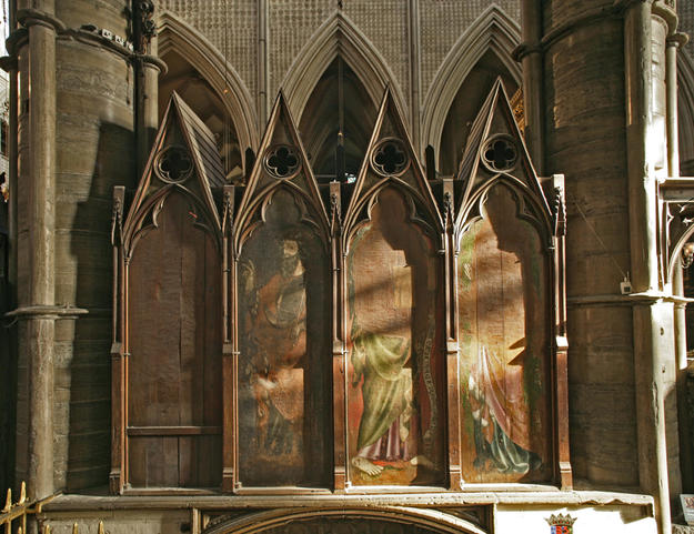 Panel paintings exemplify medieval English artistry, 2007