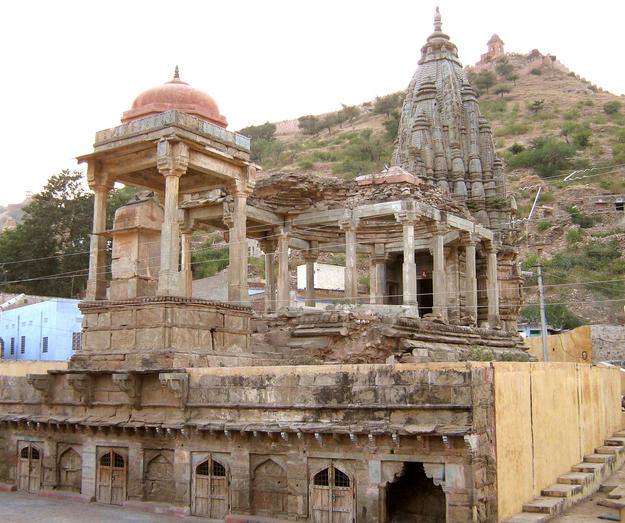 Eastern view of the Bihari Ji Temple, 2007
