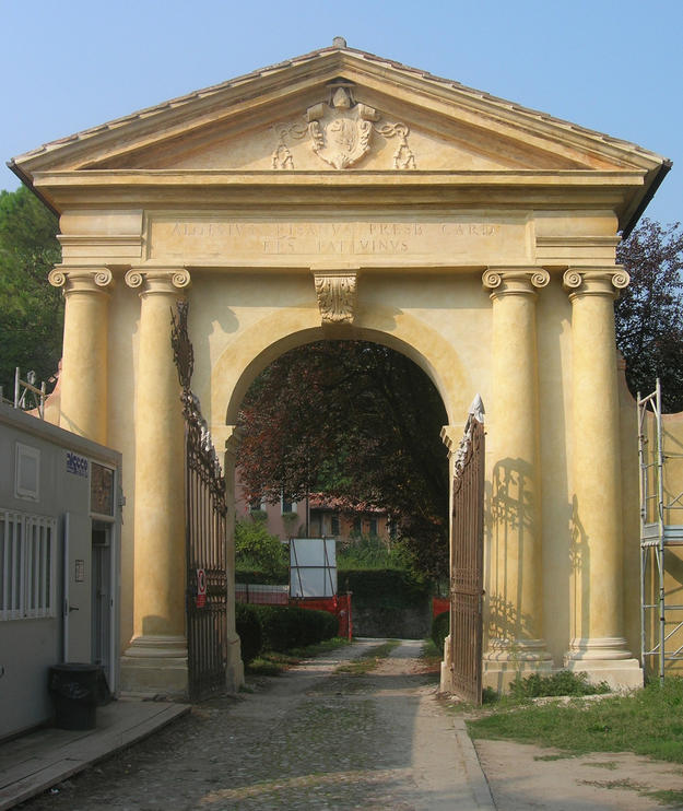 Archway to the site, 2009