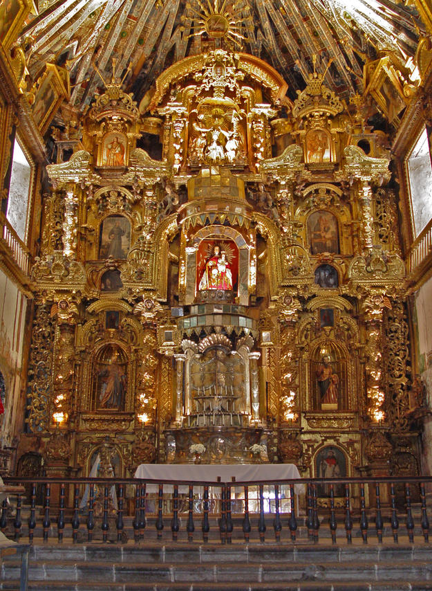 The ornate altar, 2006