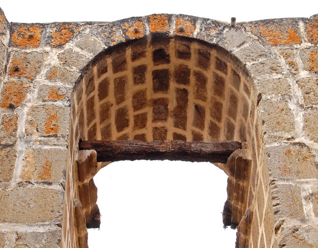 Detail of the archway, 2011