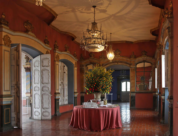 The late rococo style interior, 2014