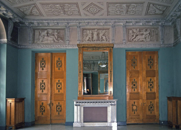 The elaborate vestibule, 1997