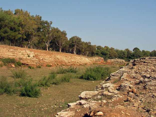 The Hellenistic stadium, 2004
