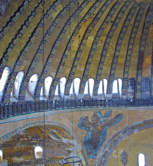Interior of the dome, 2006