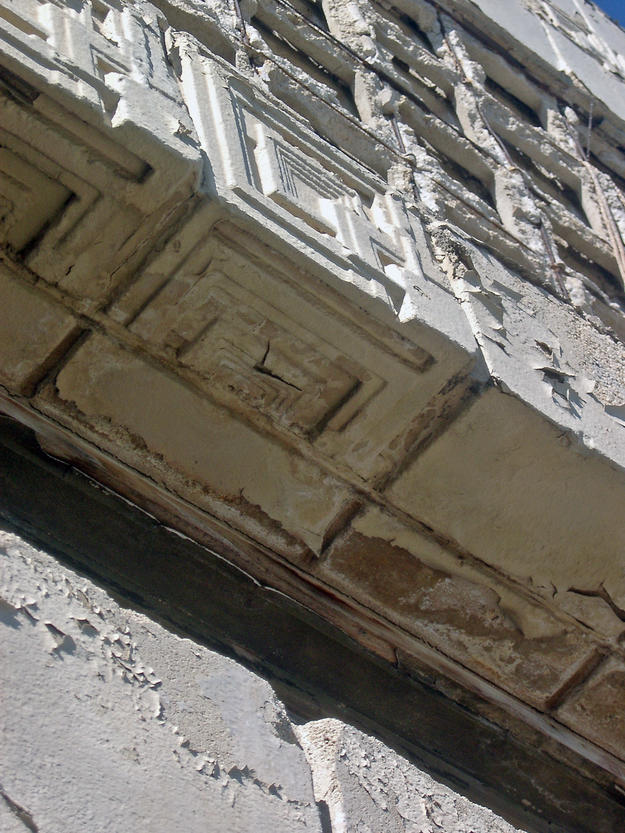 Deteriorating brick, 2004