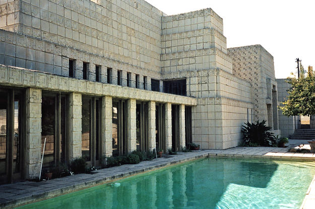 Pool terrace, 2003