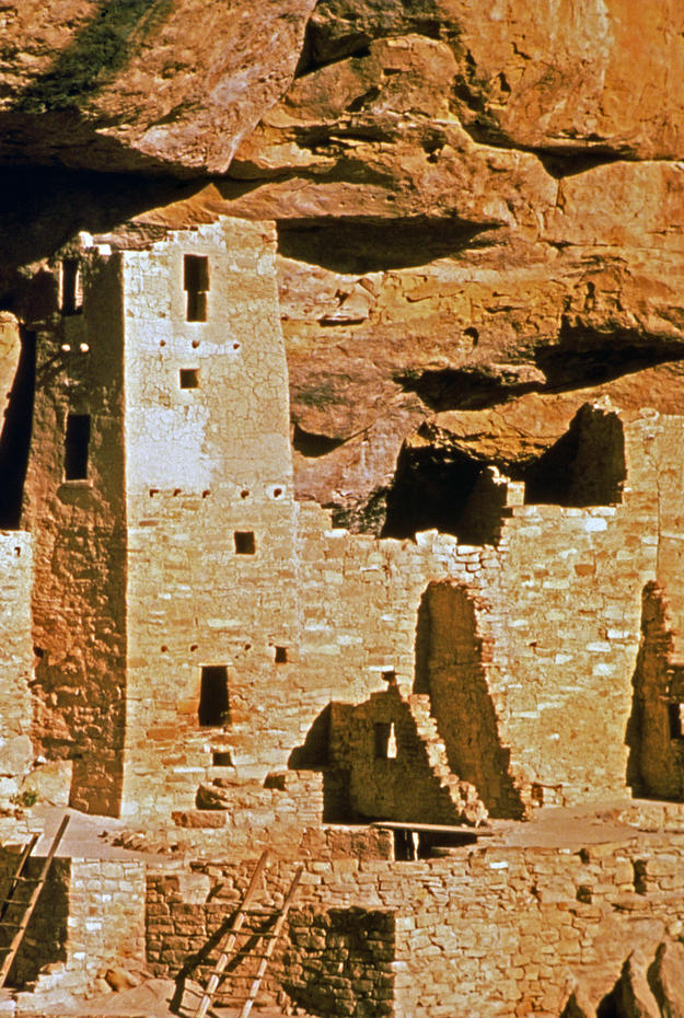 Detail of the Cliff Palace, 1998