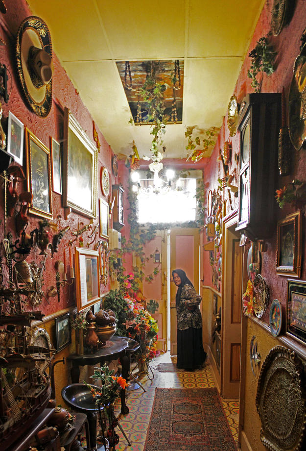 Bo-Kaap interiors are often embellished with artifacts that have come down through generations, 2015