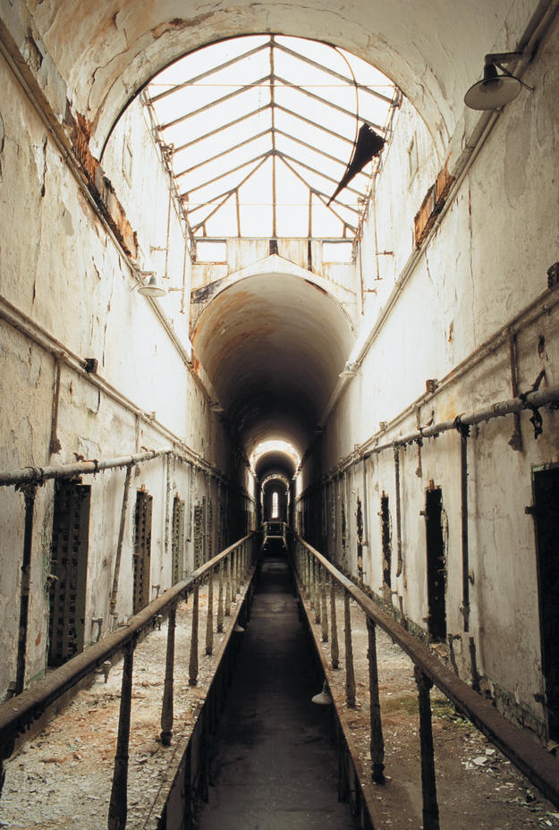 Cellblock 5, ©Eastern State Penitentiary/Elena Bouvier, 2003