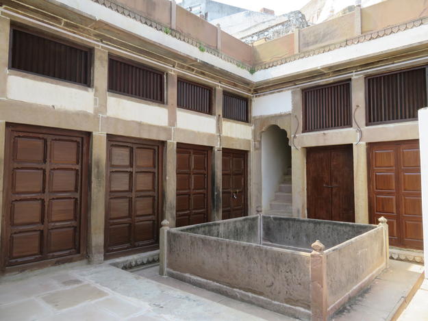 Courtyard, after conservation