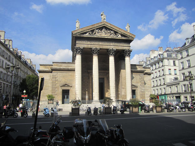 Notre-Dame-de-Lorette facade, 2013.