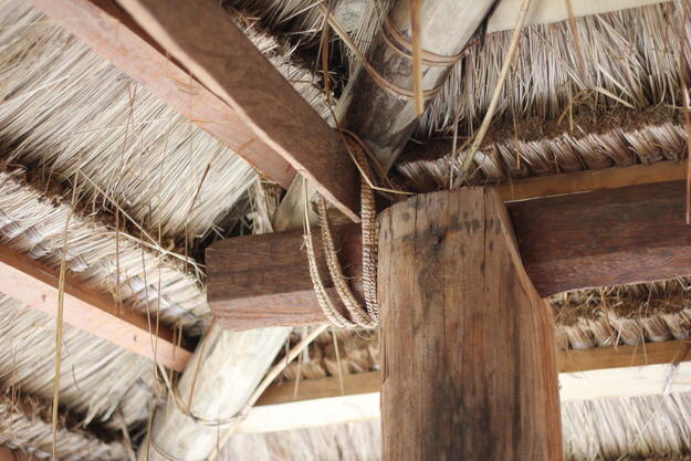 Close-up of the interior of a sacred building, 2018.