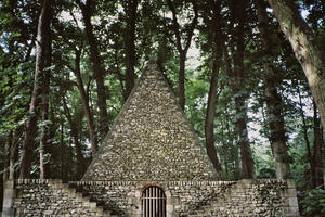 Ice house pyramid, Aug-88
