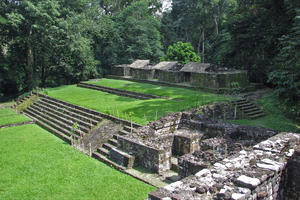 General view of the Acropolis of Quirigua, 2010
