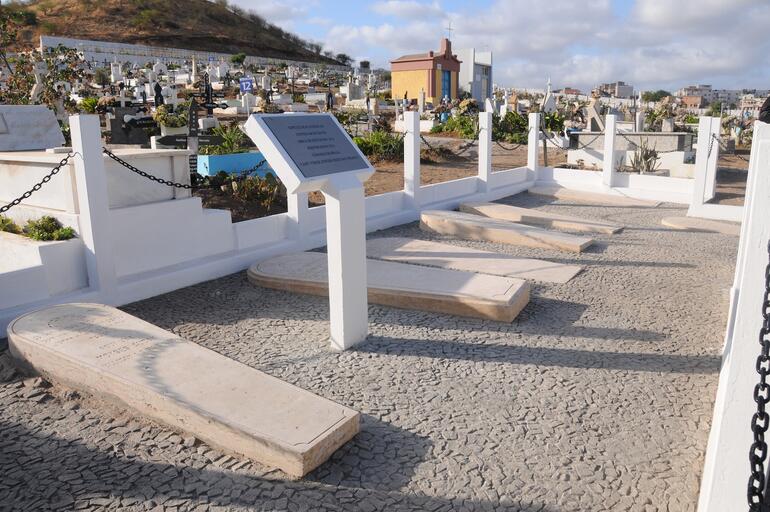 Jewish burial plot in Praia after restoration in 2013