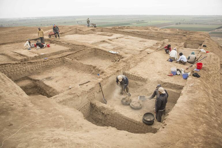 Excavations at Cerro de Oro, 2019